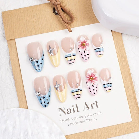ASKISS Mystery Box Press-On Nails  – 9 sets a bundle